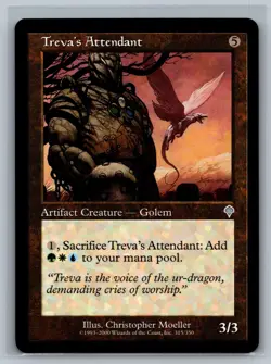 Magic The Gathering Invasion Treva's Attendant #315/350 MTG TCG CCG - Image 1