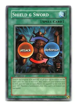 Shield & Sword - SD7-EN020 1st Edition - YuGiOh-LP - Image 1