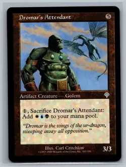 Magic The Gathering Invasion Dromar's Attendant #303/350 MTG TCG CCG - Image 1