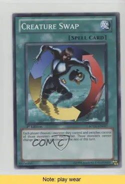 Creature Swap 1st Ed. YuGiOh Dragunity Legion Structure Deck #SDDL-EN027 0b5 - Image 1