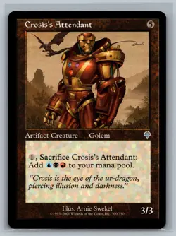 Magic The Gathering Invasion Crosis's Attendant #300/350 MTG TCG CCG - Image 1