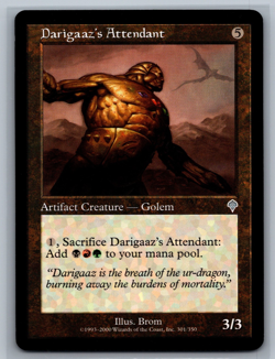 Magic The Gathering Invasion Darigaaz's Attendant #301/350 MTG TCG CCG - Image 1