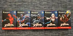 SDCC 2025 Magic The Gathering x Spider-Man Complete Welcome Deck Set (5) - Image 1