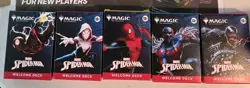 SDCC 2025 Magic The Gathering X Spider-Man Complete Welcome Deck Set (5) - Image 1