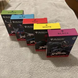 SDCC 2025 Magic The Gathering x Spider-Man Complete Welcome Deck Set (5) - Image 2