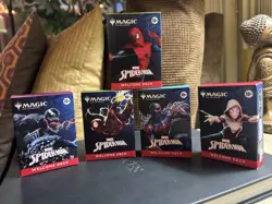 SDCC 2025 Magic The Gathering x Spider-Man Complete Welcome Deck Set (5) - Image 1