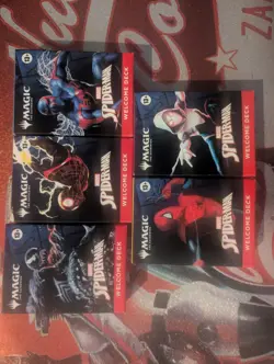 SDCC 2025 Magic The Gathering x Spider-Man Complete Welcome Deck Set (5) - Image 3