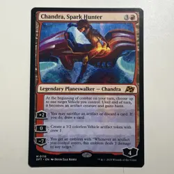 NM Chandra, Spark Hunter, Mythic(Regular), Aetherdrift, Magic the Gathering, 116 - Image 1