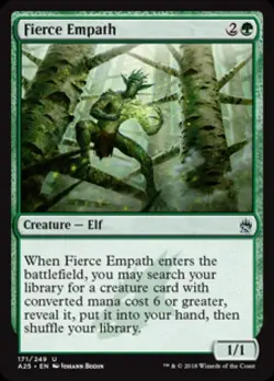 Fierce Empath - Light Play MTG Masters 25 - Image 1