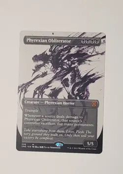 Phyrexian Obliterator (Showcase) Phyrexia: All Will Be One Regular - Image 1
