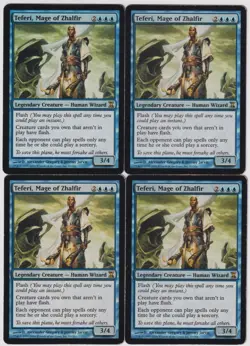 MTG 4X Teferi, Mage of Zhalfir X4 Time Spiral (TSP) Magic - PL/HP - Image 1
