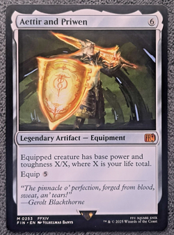 MTG Aettir and Priwen (253) | NM | Final Fantasy (FIN) - Image 1