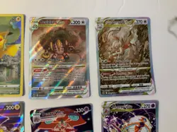 pokemon card lot 8 cards total mew ex,pikachu,mew,deoxys vmax,deoxys vstar - Image 3