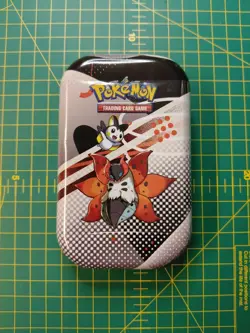 Pokemon TCG Black Bolt and White Flare Unova Mini Tin Factory Sealed - Image 1