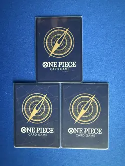 Kyros One Piece TCG 3-card lot OP10 Super Rare+OP04 Rare+OP05 Uncommon - PWE! - Image 2