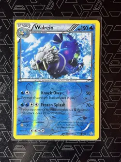 Walrein - 48/160 - Rare - Reverse Holo Pokemon XY Primal Clash TCG Pokemon Card - Image 1
