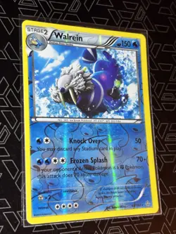 Walrein - 48/160 - Rare - Reverse Holo Pokemon XY Primal Clash TCG Pokemon Card - Image 2