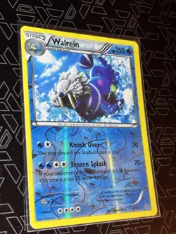 Walrein - 48/160 - Rare - Reverse Holo Pokemon XY Primal Clash TCG Pokemon Card - Image 3