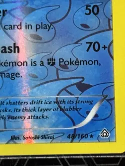 Walrein - 48/160 - Rare - Reverse Holo Pokemon XY Primal Clash TCG Pokemon Card - Image 5