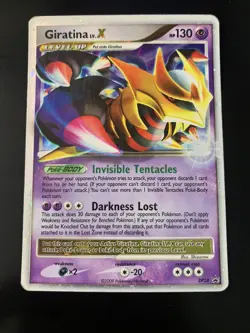 Giratina LV.X DP38 Holo Diamond & Pearl Promo Pokemon Card Moderate Play - Image 1