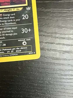 Pokemon TCG Houndoom 08/64 Neo Revelation Holo Vintage Rare Card WOTC 2000 LP - Image 5