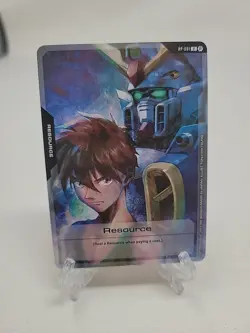 Gundam Card Game - Resource Promo Heero Yuy - RP-001 English Non-Foil SDCC 2025 - Image 1