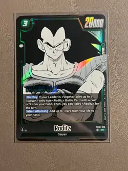 Dragon Ball Super Card Game | Raditz Foil Card - Image 1