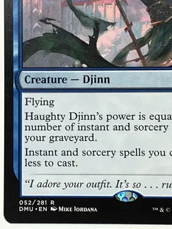 Haughty Djinn NM Dominaria United 052/281 Magic: The Gathering MTG Regular - Image 5