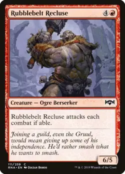 MTG Rubblebelt Recluse - Ravnica Allegiance (RNA) NM #111 - Image 1