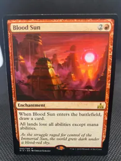 MTG Blood Sun Rivals of Ixalan NM/Regular English - Image 1