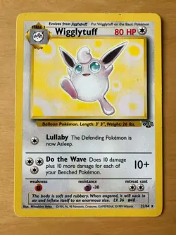 Wigglytuff 32/64 Pokemon Jungle Set Rare Card Excellent Condition - Image 1