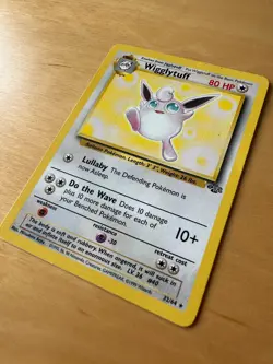 Wigglytuff 32/64 Pokemon Jungle Set Rare Card Excellent Condition - Image 2