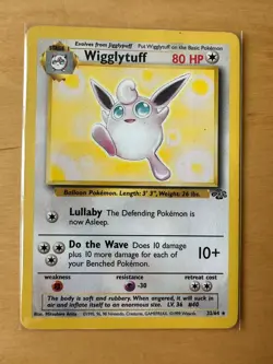 Wigglytuff 32/64 Pokemon Jungle Set Rare Card Excellent Condition - Image 3