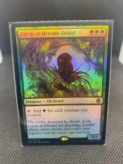 MTG Circle of Dreams Druid Adventures in the Forgotten Realm NM/Foil Promo - Image 1