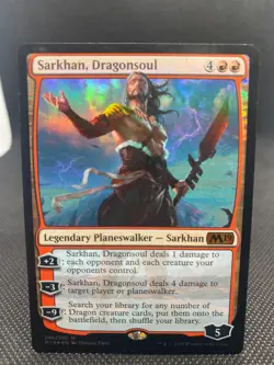 MTG Sarkhan, Dragonsoul Core Set 2019 NM/Foil English - Image 1