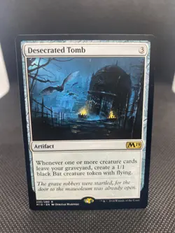 MTG Desecrated Tomb Core Set 2019 NM/Regular English - Image 1