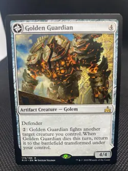 MTG Golden Guardian Rivals of Ixalan NM/Regular English - Image 1