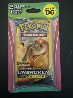 Pokemon Dollar General Mini Packs - 2 Pack Blister Unbroken Bonds - Image 1