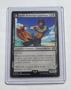 Jecht, Reluctant Guardian / Braska's Final Aeon Final Fantasy Rare MTG NM/M - Image 1