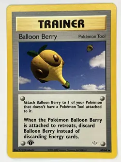 Balloon Berry NM Heal Powder LP 1st Ed Neo Revelation 60 Neo Destiny 104 Pokemon - Image 4
