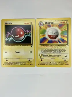 Electrode Voltorb NM Base Set 2 25 98/130 Pokemon TCG Regular - Image 1