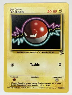 Electrode Voltorb NM Base Set 2 25 98/130 Pokemon TCG Regular - Image 4