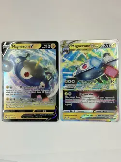 Magnezone V VSTAR NM Lost Origin 056 057/196 Pokemon TCG Holo - Image 1