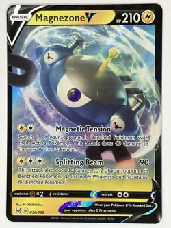 Magnezone V VSTAR NM Lost Origin 056 057/196 Pokemon TCG Holo - Image 4