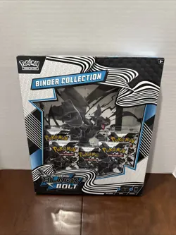 Pokemon TCG Scarlet & Violet Black Bolt Binder Collection Box Factory Sealed! - Image 1