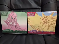 Paradox Rift Pokemon Center ETB Sealed Roaring Moon & Iron Valiant Lot - Image 1