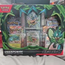 Pokemon TCG Ogerpon ex Premium Collection Box Factory Sealed - Image 1