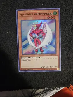 Yugioh! LP Neo-Spacian Air Hummingbird - BLRR-EN050 - Ultra Rare - 1st Edition L - Image 1