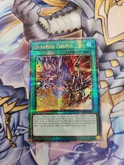 Yugioh Branded Fusion BLTR-EN111 Quarter Century Secret Rare 1st Ed Near Mint - Image 1