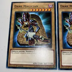 Dark Magician - X3- LEDD-ENA01 - Common - LP - 1st ed - Yugioh - Image 2
